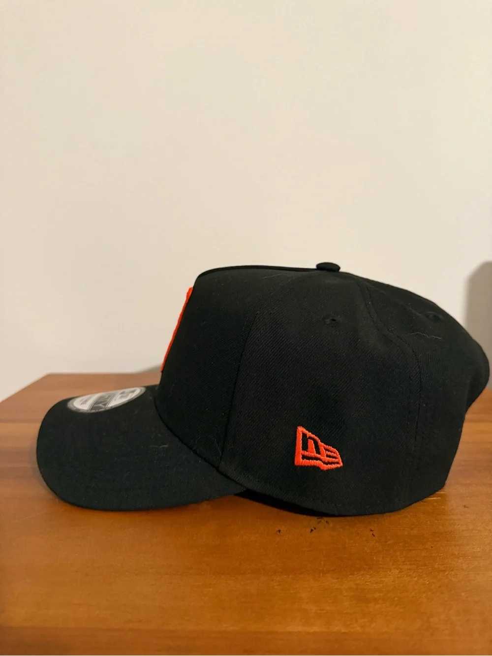 Unisex WNBA New Era Black Core Logo A-Frame 9FORTY Adjustable Hat